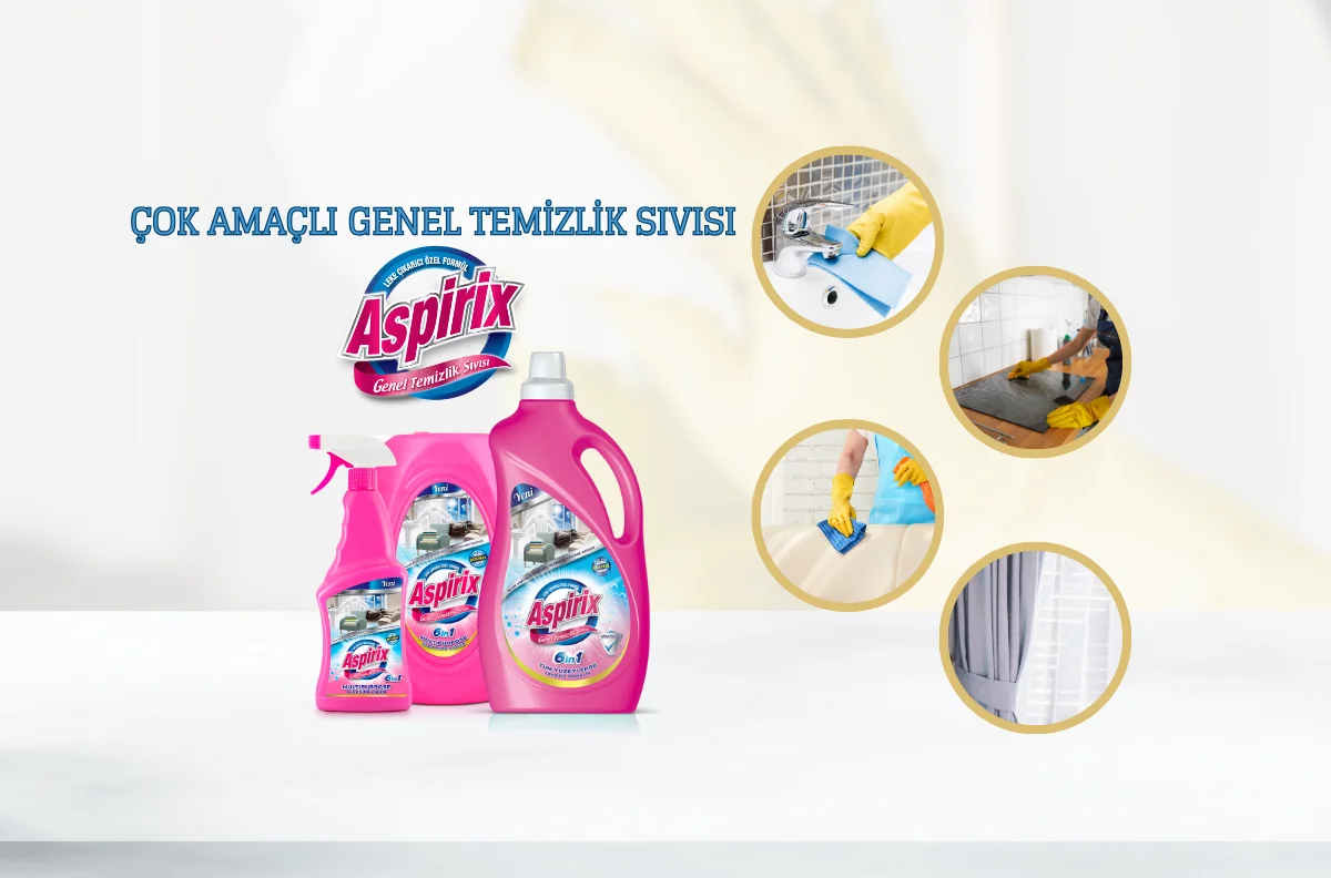Aspirix ile inatçı lekelerden kurtulun! Aspirix ile inatçı lekelerden kurtulun!